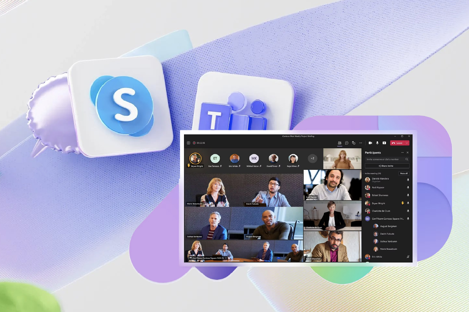 Adiós, Skype. Hola, Microsoft Teams. Adiós, Skype. Hola, Microsoft Teams.